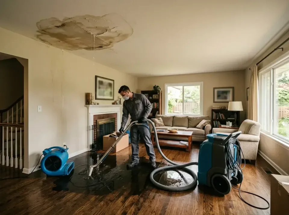 attic-pipe-burst-ceiling-drip-008 — frequently asked questions, Water Damage Restoration & Carpet Care in Southport, NC